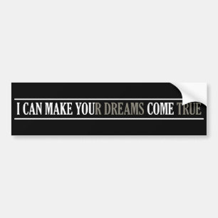 Dream Maker Autoaufkleber