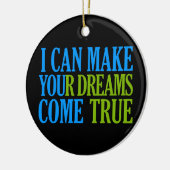 Dream Maker-Ornament, anpassbar Keramik Ornament (Links)