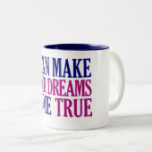 Dream Maker Tasse - wählen Sie Stil & Farbe (VorderseiteRechts)