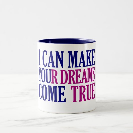 Dream Maker Tasse - wählen Sie Stil & Farbe (Mittel)