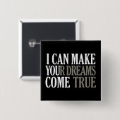 Dream Maker-Taste, anpassbar Button (Vorne & Hinten)