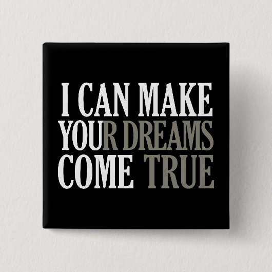 Dream Maker-Taste, anpassbar Button (Vorderseite)