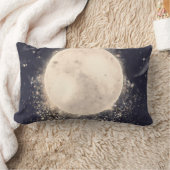 Dream Moon Magie Kosmische Glitzern Lendenkissen (Decke)
