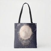 Dream Moon Magie Kosmische Glitzern Tasche (Vorderseite)