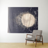 Dream Moon Magie Kosmische Glitzern Wandteppich (Beispiel (Horizontal))