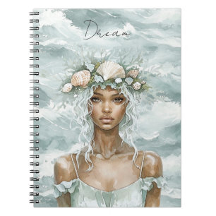 Dream Muscheln Ocean Lady Notizblock