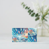 Dream Nails Business Card Visitenkarte (Stehend Vorderseite)