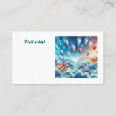 Dream Nails Business Card Visitenkarte (Rückseite)