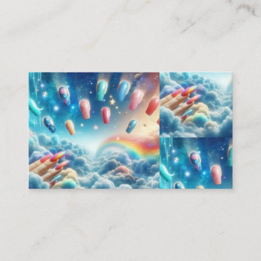 Dream Nails Business Card Visitenkarte (Vorderseite)