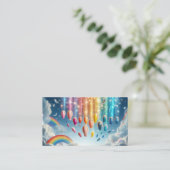 Dream Nails Business Card Visitenkarte (Stehend Vorderseite)