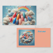 Dream Nails Business Card Visitenkarte (Vorne/Hinten)