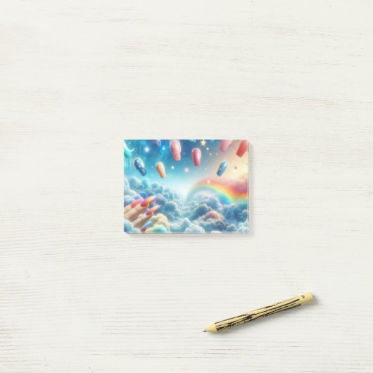 Dream Nails Post-it Klebezettel (Auf Schreibtisch)