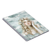 Dream Ocean Lady Notizblock (Rechte Seite)