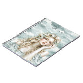 Dream Ocean Lady Notizblock (Linke Seite)