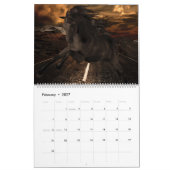 Dream of Horses Custom Printed Calendar Kalender (Feb 2027)