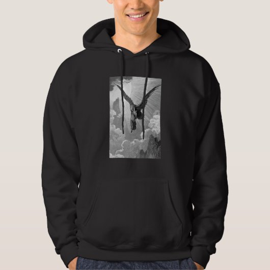 Dream of the Eagle Gustave Dore Romanticism Art Hoodie (Vorderseite)