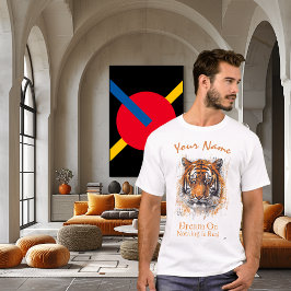 Dream On - Nichts ist real | Cyberpunk Tiger Art T-Shirt