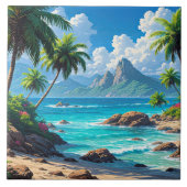 Dream On, Tropical Paradise, Fliese (Vorderseite)