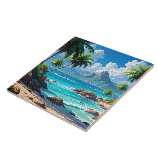 Dream On, Tropical Paradise, Fliese (Seite)