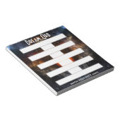 Dream Orb Fraktal Art Notepad Notizblock (angewinkelt)