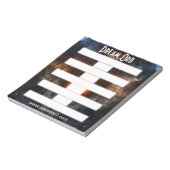 Dream Orb Fraktal Art Notepad Notizblock (Rotiert)