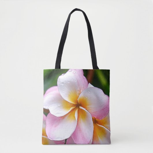 Dream Palette: Franjipani flower Tasche (Vorderseite)