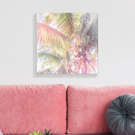 Dream Palm Tree Leinwanddruck (Insitu (Wohnzimmer))