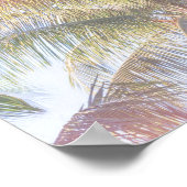 Dream Palm Tree Poster (Ecke)