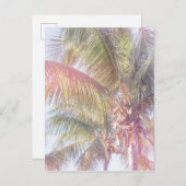 Dream Palm Tree Postkarte (Vorne/Hinten)