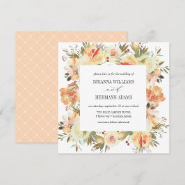 Dream Peach | Extravagante Frühlingsfloraldiamante Einladung