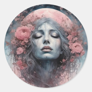 Dream Phantasy Runder Aufkleber