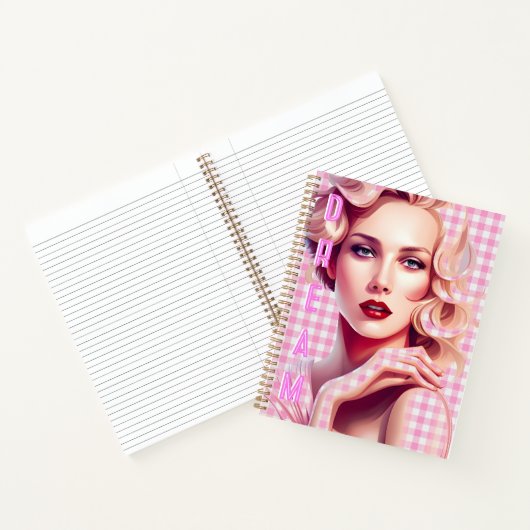 Dream Pink Girl Boss Notizblock (Innenseite)