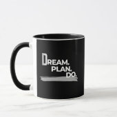 Dream Plan Do Execution Mindset Tasse (Links)