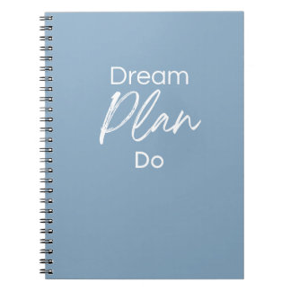 Dream. Plan. Do. – Motivational Notebook for Goal Notizblock