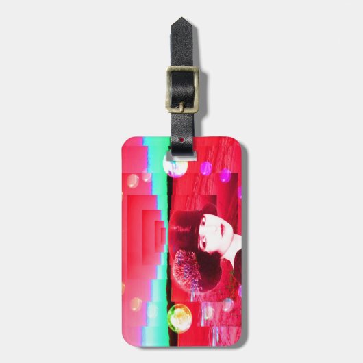 Dream Planet Gepäckanhänger (Vorderseite vertikal)