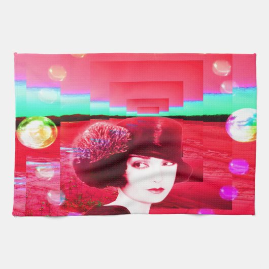 Dream Planet Geschirrtuch (Horizontal)