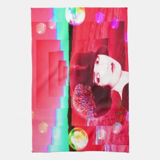 Dream Planet Geschirrtuch (Vertikal)