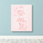 Dream Poem Leinwanddruck (Insitu (Holzboden))