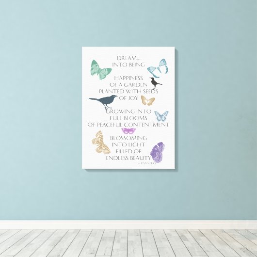 Dream Poem Leinwanddruck (Insitu (Holzboden))