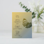 Dream Poem Postkarte (Stehend Vorderseite)