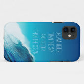 Dream quote iPhone 5 Fall Ozeanwellen Case-Mate iPhone Hülle (Rückseite (Horizontal))