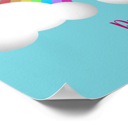 Dream Rainbow Poster (Ecke)