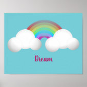 Dream Rainbow Poster (Vorne)