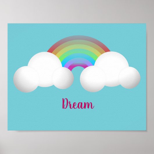 Dream Rainbow Poster (Vorne)