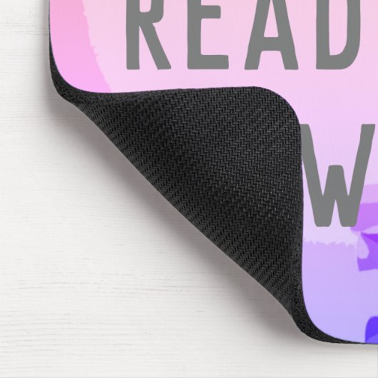 Dream.Read.Grow. Mousepad (Ecke)