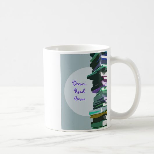 Dream.Read.Grow. Tasse (Rechts)
