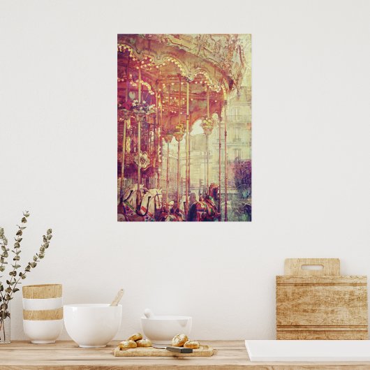 Dream Ride Poster (Küche)