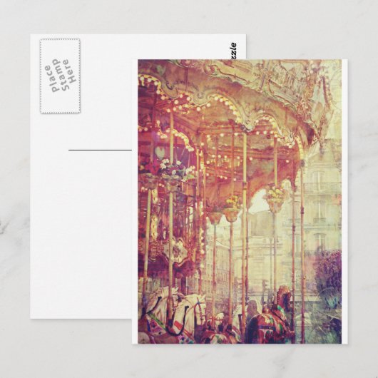 Dream Ride Postkarte (Vorne/Hinten)