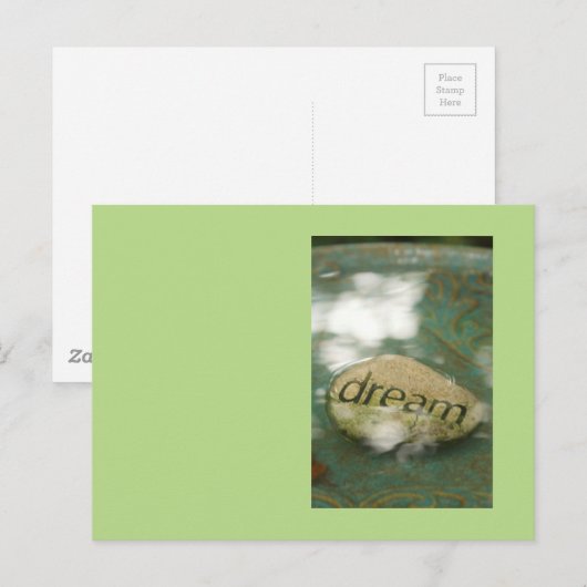 Dream Rock Postkarte (Vorne/Hinten)