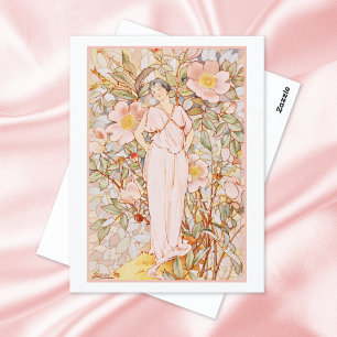 Dream Rose Wilde Rose Fairy Postkarte